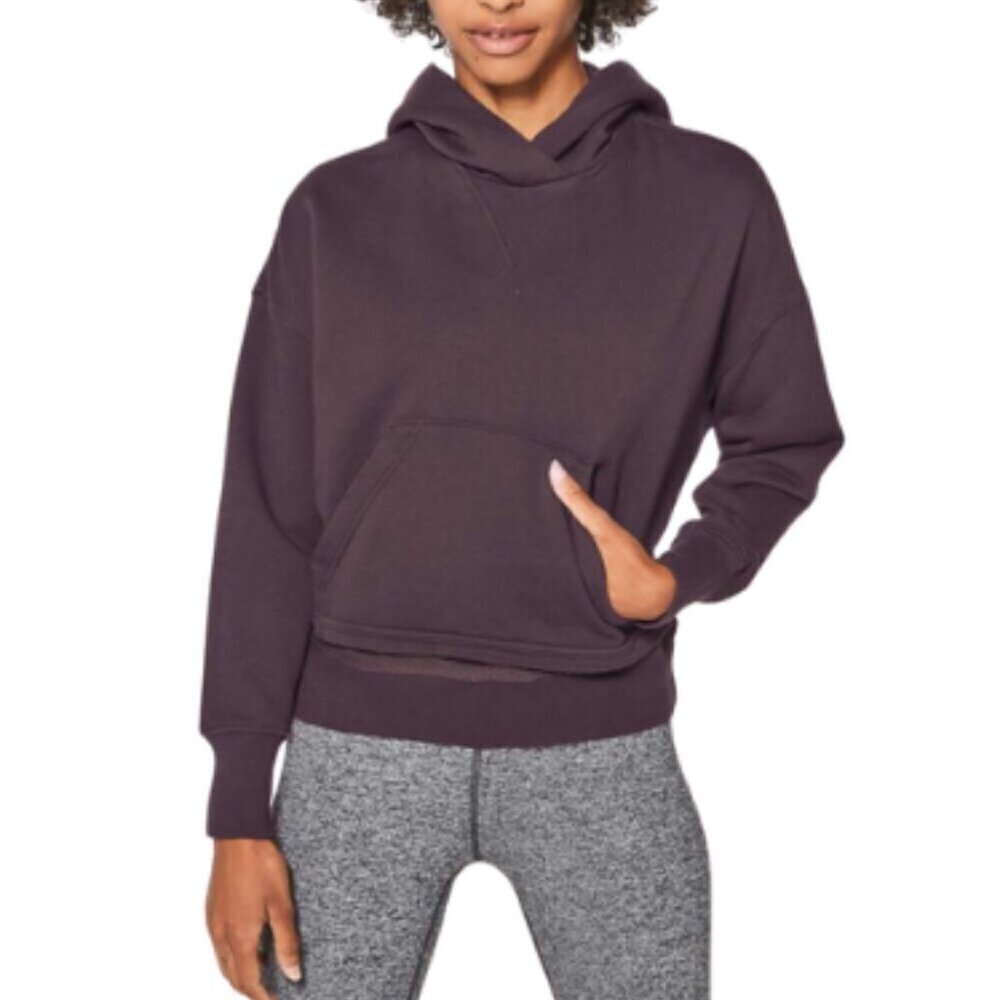 Lululemon Womens 10 Warm Down Hoodie Pelt